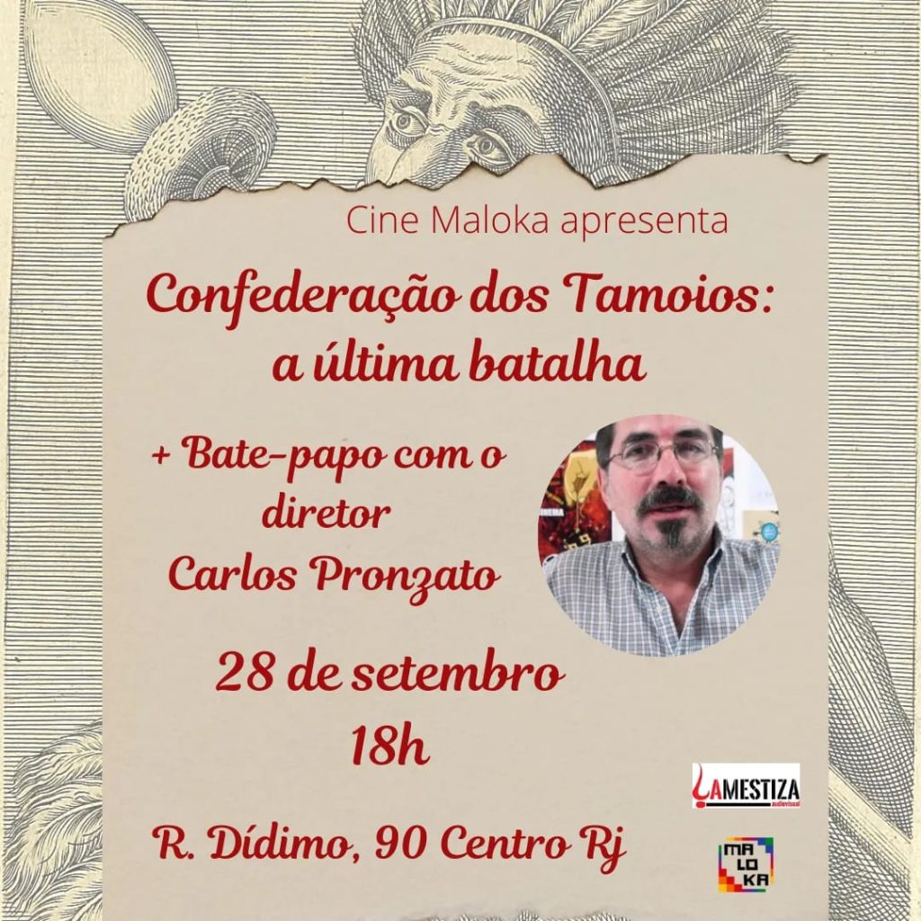 Documentário ” A Confederação dos Tamoios: a última batalha de Carlos Pronzato