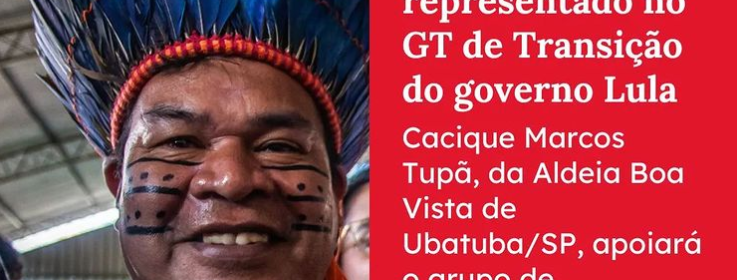 Povo guarani representado no GT de Transição do governo Lula*