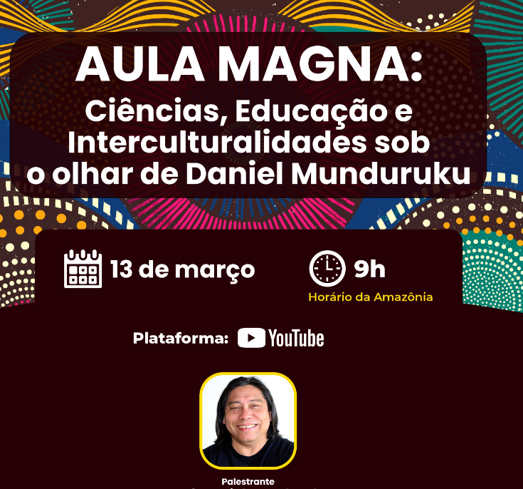 Mestrado profissional em Ensino em Contexto indígena intercultural terá palestra com Daniel Munduruku