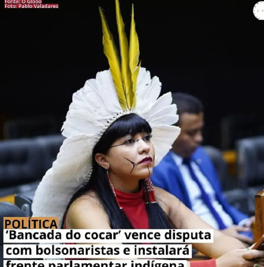 “Bancada do cocar” vence disputa com bolsonaristas e instalará frente parlamentar indígena
