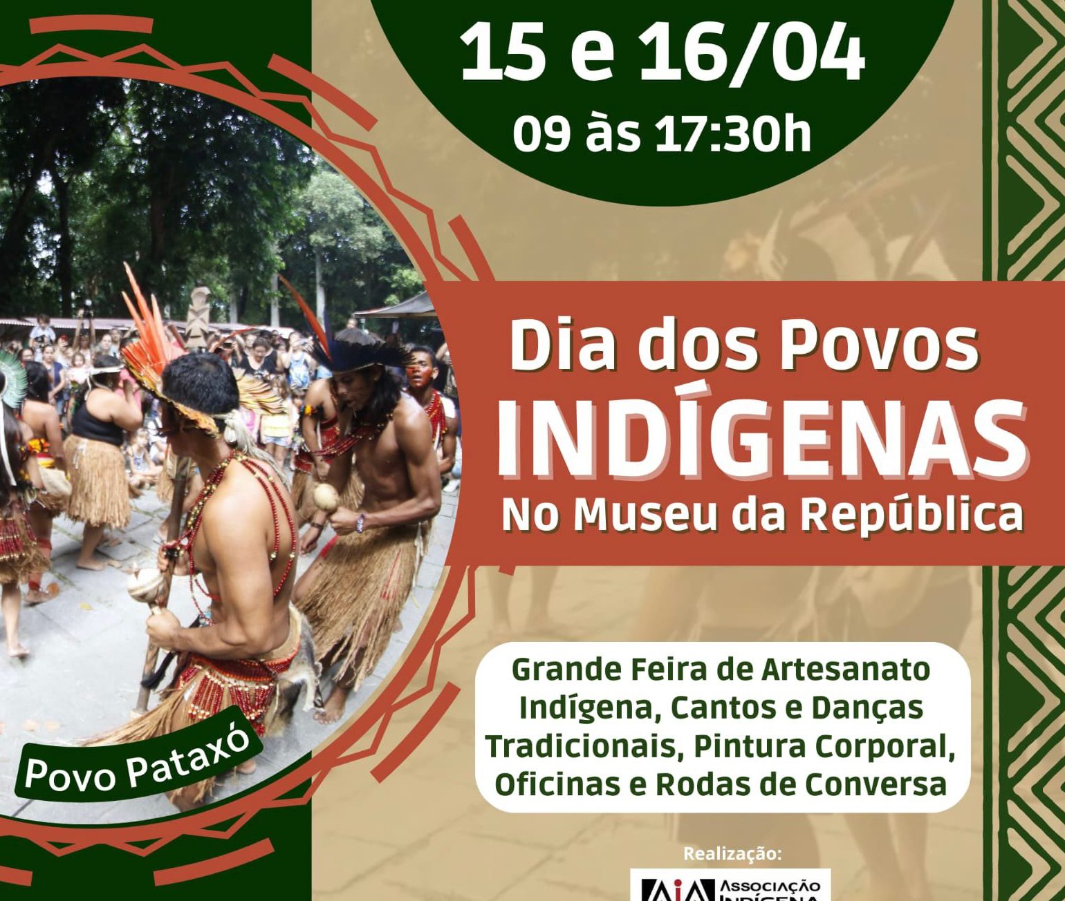 Dia dos Povos Indígenas no Museu da República