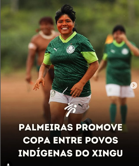 Palmeiras promove copa entre povos indígenas do Xingu