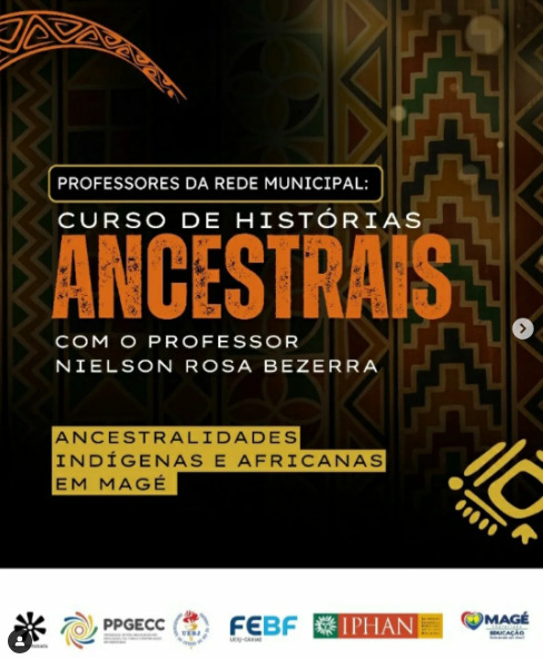 Cursos de Histórias Ancestrais com professor Nelson Bezerra