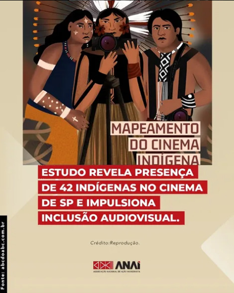 Estudo revela presença de 42 indígenas no cinema de SP e impulsiona inclusão audiovisual