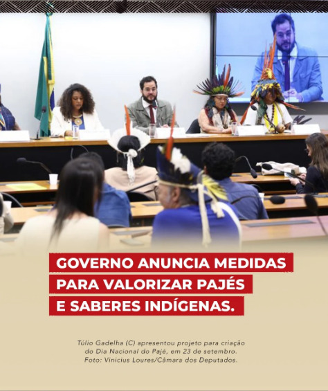 Governo anuncia medidas para valorizar pajés e saberes indígenas