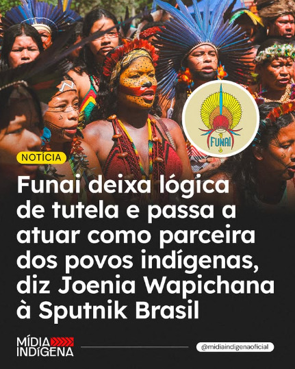 Funai deixa lógica de tutela e passa a atuar como parceira dos povos indígenas, diz Joenia Wapichana à Sputnik Brasil