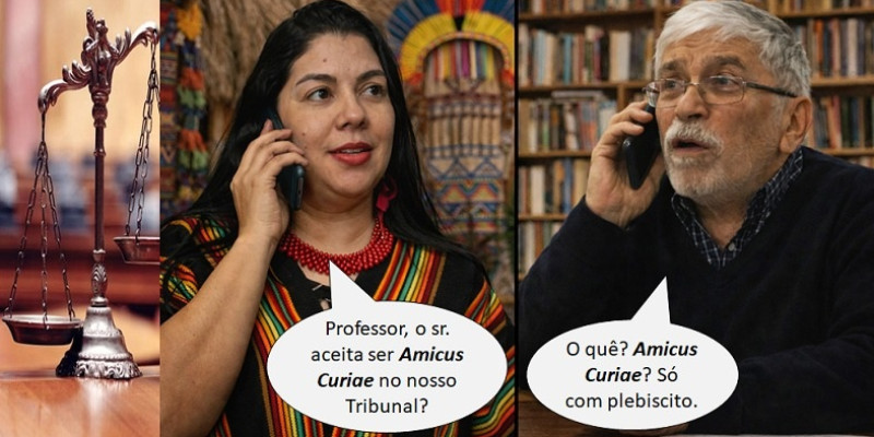 José Bessa: “Amicus Curiae ou plebiscito? O sistema jurídico indígena”